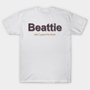 Beattie Grunge Text T-Shirt